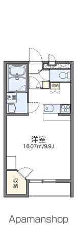 【レオパレスブラン　ＤＵＥの間取り】