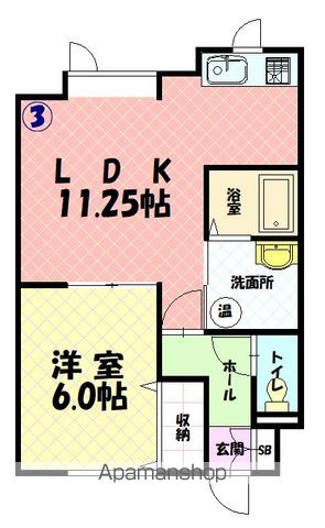 &’LOVEの間取り写真