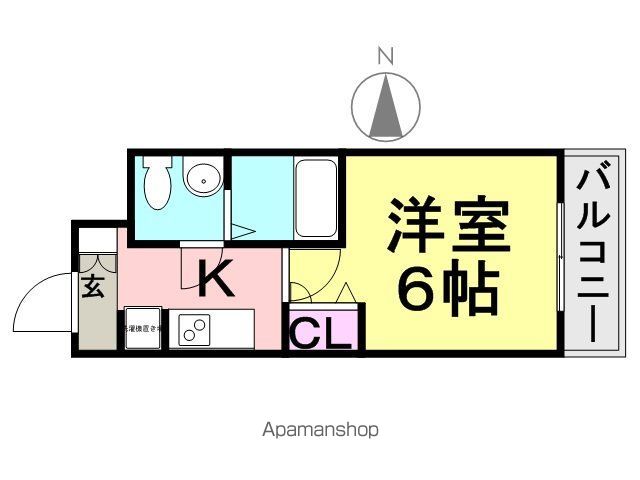 アリビオ立花1の間取り写真