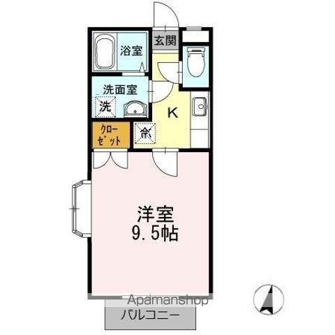 グリーンヒルの間取り写真