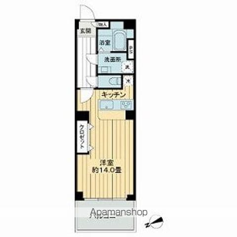 【マンション壁装館の間取り】