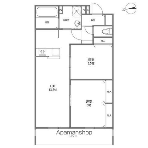 アルページュ久我山の間取り