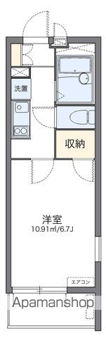 レオパレスライラック久が原の間取り写真