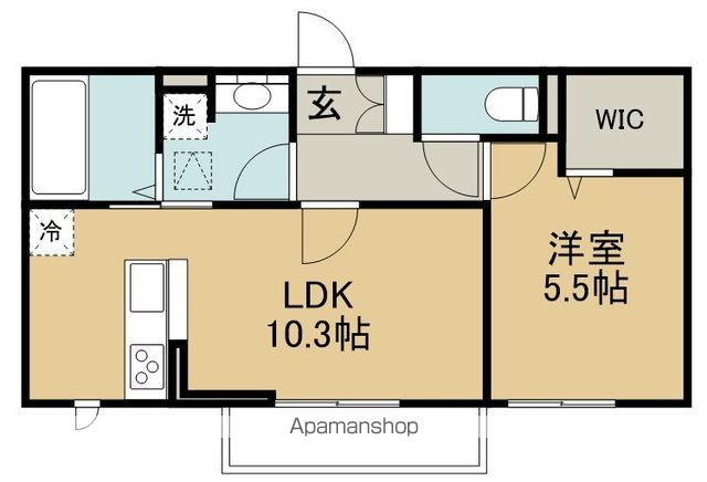 ワレアハレの間取り写真