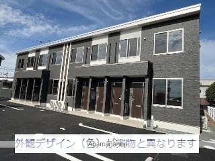 笹谷字中谷地アパート　Ａ棟[1LDK/43.24m2]の外観1