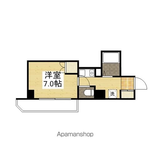 アクアコート廿日市の間取り写真