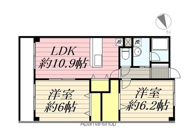 サニードエルⅢの間取り