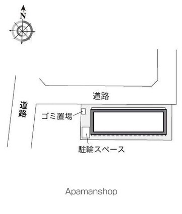 レオパレスＳＥＶＥＮＳＥＡ[1K/22.68m2]の配置図