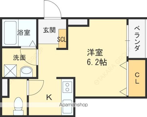MARSH仁川の間取り写真