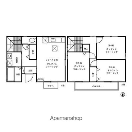 Ｂｏｎｈｅｕｒ　ＡＢ[3LDK/79.42m2]の間取図