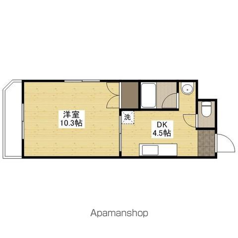 ペプリエール堺町の間取り写真
