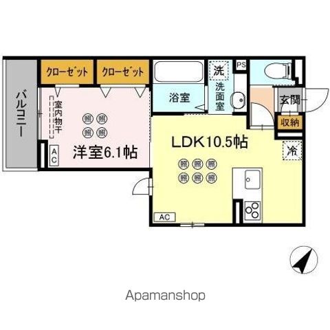 CAMPANELLA高須の間取り写真