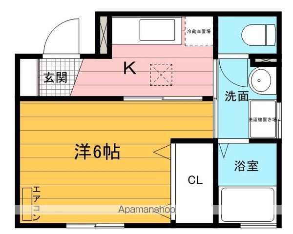 【ドルフクレセント　参番館の間取り】