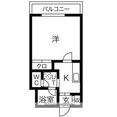 アパートメントハウスキャロルの間取り写真