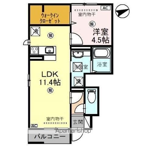 エスパシオIIの間取り写真