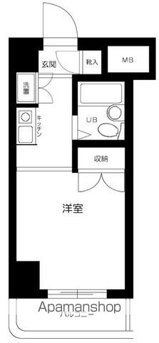 スカイコート世田谷用賀の間取り