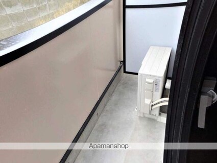 徳島県徳島市南佐古八番町[1K/26m2]のバルコニー