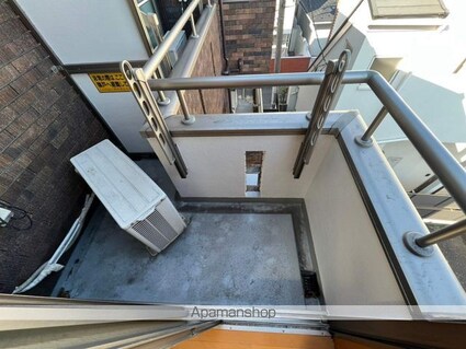 東京都中野区上高田３丁目[1K/18.42m2]のバルコニー