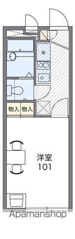レオパレスCASAFELICEの間取り写真