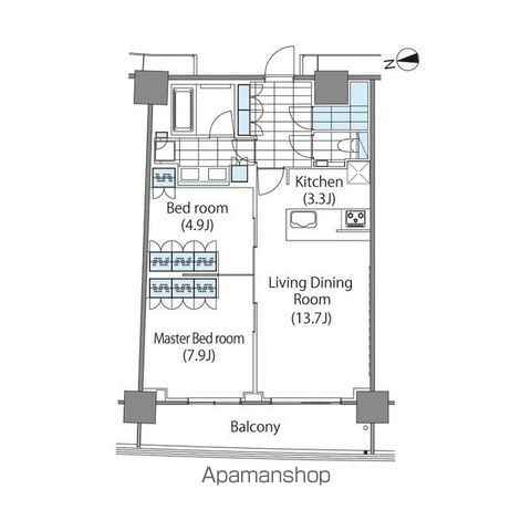 コンフォリア新宿イーストサイドタワーのイメージ