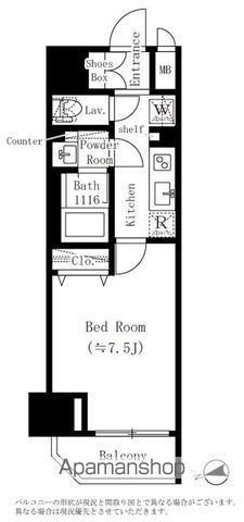 RESIDENCE 大鳥居の間取り写真