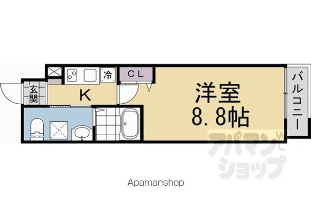 POURTOUJOURS双ヶ岡の間取り写真
