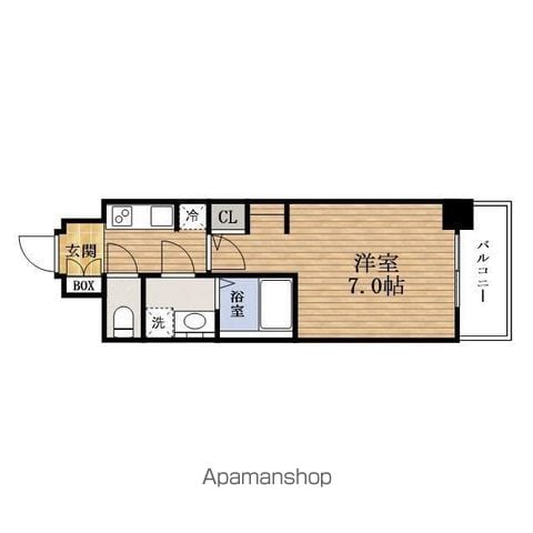 S−RESIDENCEドーム前千代崎の間取り写真