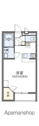 レオパレスプレミール[1K/31.05m2]の間取図