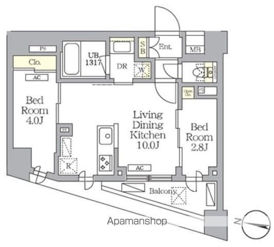NOGATA RESIDENCEの間取り写真