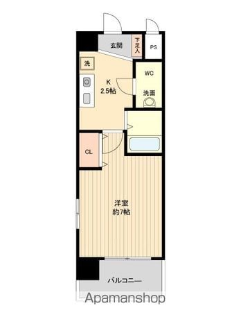 パークフラッツ金山の間取り写真