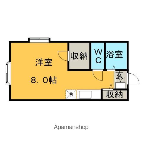 アヴェニール御井の間取り写真