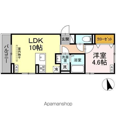 D’BLESS横濱赤門通りの間取り写真