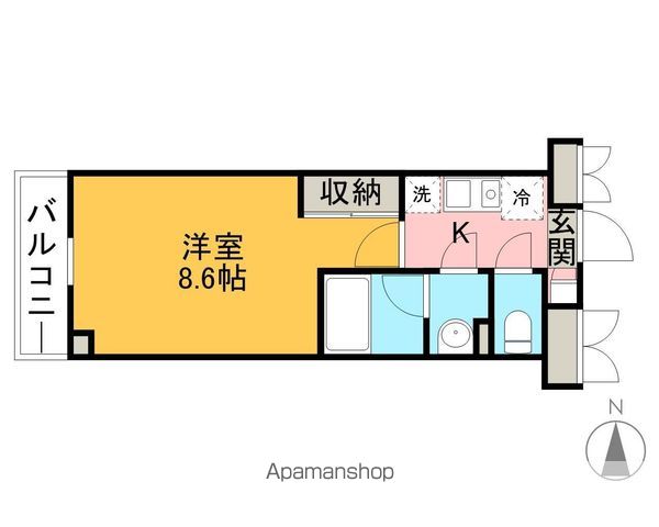 レジディア亀戸の間取り写真