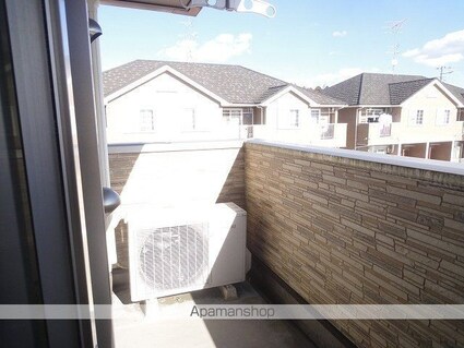 ハオスエーデルワイス　Ⅲ[2LDK/57.64m2]のバルコニー