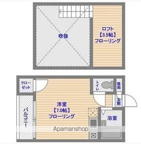 【パレット東比恵Ⅰの間取り】