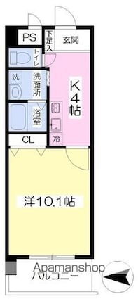 フォルテ姫原[1DK/34.3m2]の内装7