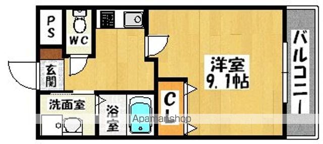シャルマン桂の間取り写真