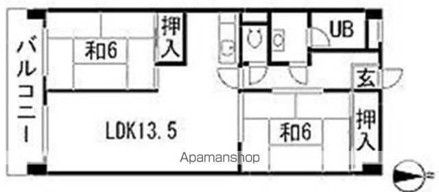 【和白ハイツの間取り】