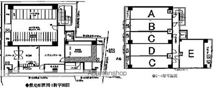 ブレシア新御徒町[1K/25.2m2]の配置図