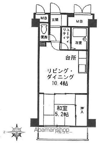 クリオ行啓通参番館の間取り写真