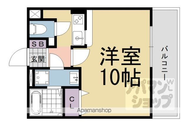 エルミナフラット御殿浜の間取り写真