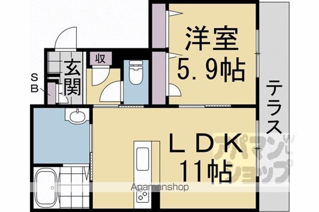 セントリヴィエ京都嵐山IIIの間取り写真