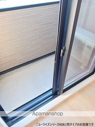 カーサ　アリビオ　Ｓ[1LDK/44.7m2]のバルコニー