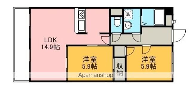 DEAR COURT TOKIDENの間取り写真
