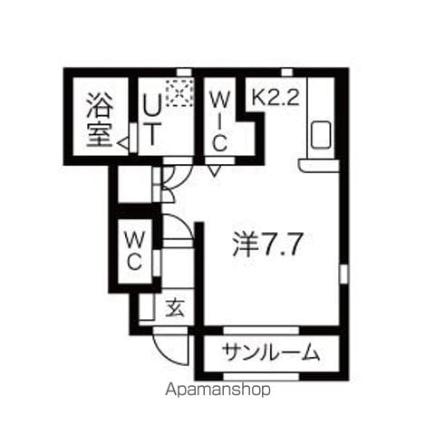 AQUA VILLA IIの間取り写真