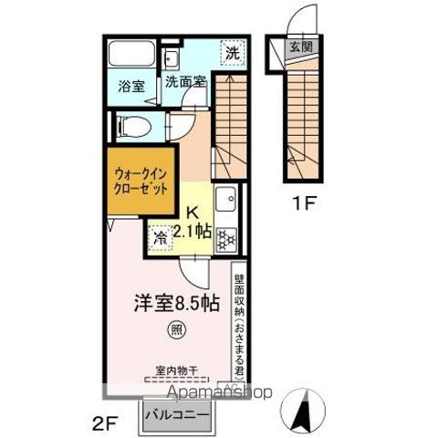 Dーclimbの間取り写真