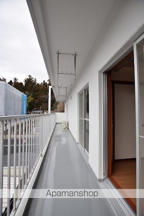 ピース八幡[2DK/43.47m2]のバルコニー