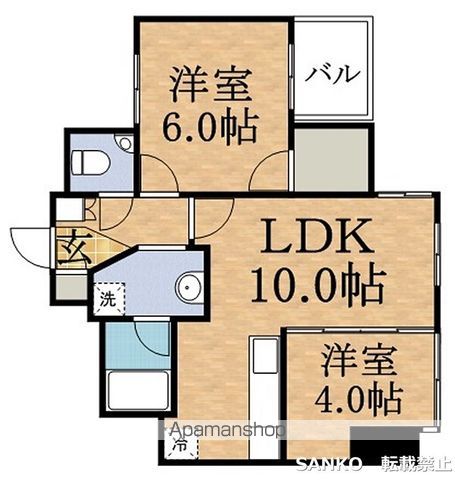 ラ・クラッセ札幌ステーションリミテッドの間取り写真