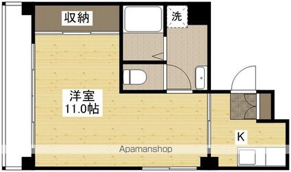 一水ビル[1K/32m2]の間取図