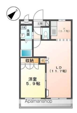 LIBERTYの間取り写真